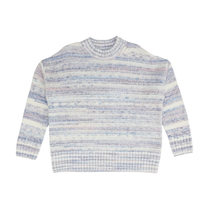 Multi Striped Pullover Sweater