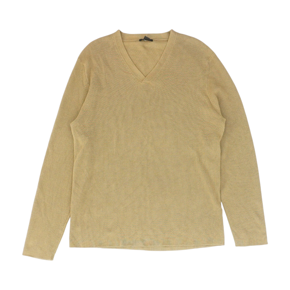 Brown Solid Pullover Sweater