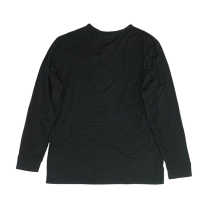 Black Solid Active T-Shirt