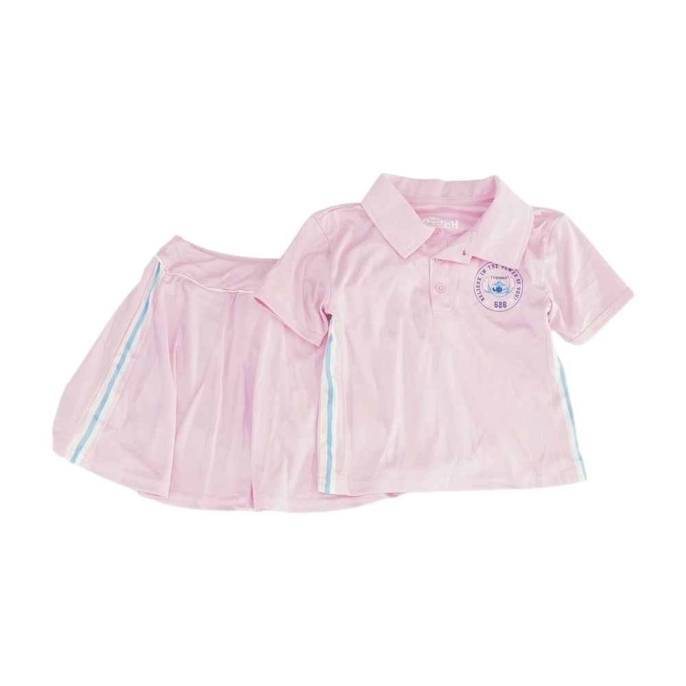 Pink Sleeveless Set