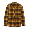 Brown Plaid Flannel Button Down