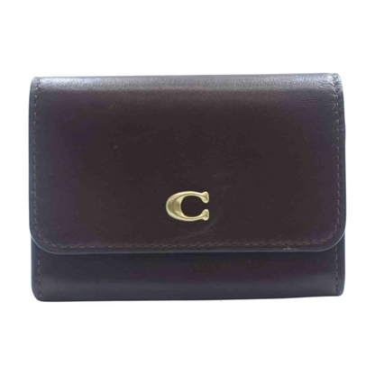 Burgundy Card Case Wallet