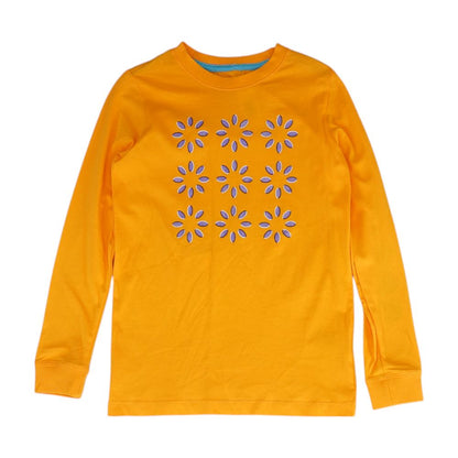 Orange Graphic Crewneck T-Shirt