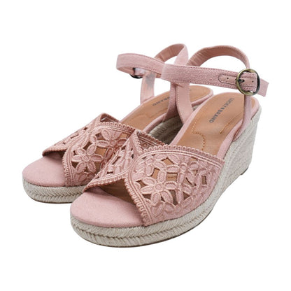Pink Wedge Heels