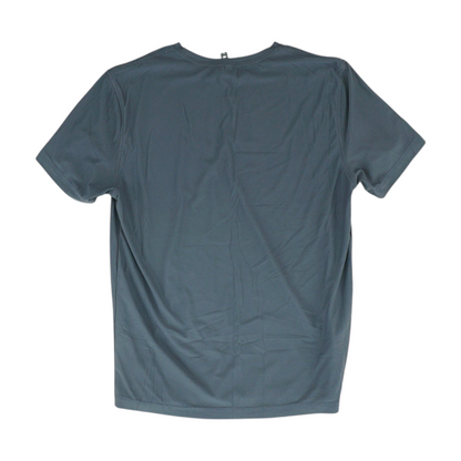 Gray Solid Active T-Shirt