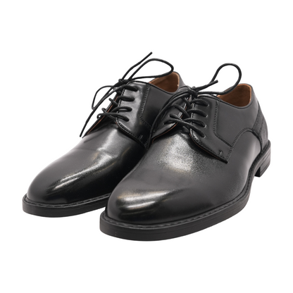 Black Lace-Up Dress Shoes