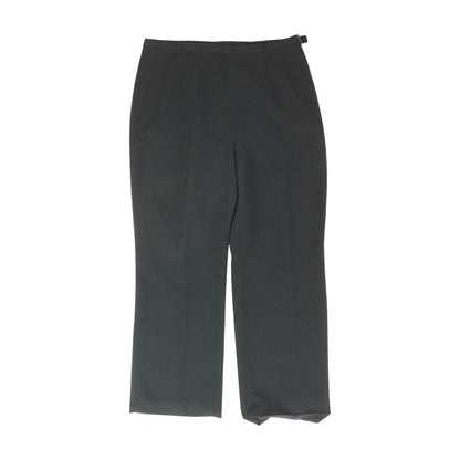 Black Solid Dress Pants