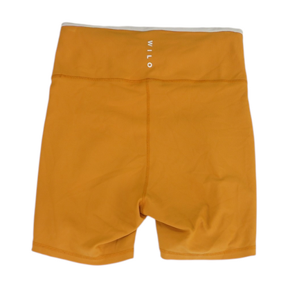 Mustard Solid Active Shorts