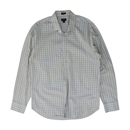 Multi Check Long Sleeve Button Down
