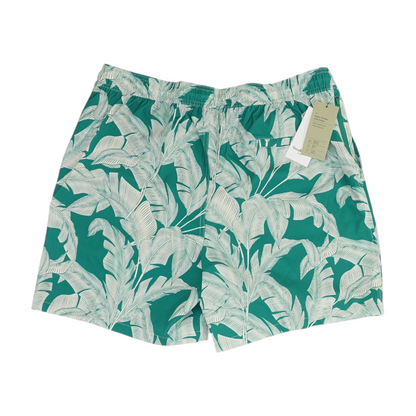 Green Print Swim Bottom