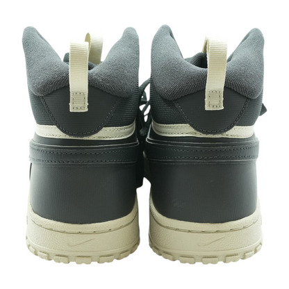 Court Vision Mid Winter Dark Smoke Grey Light Bone High-Top Athletic Shoes