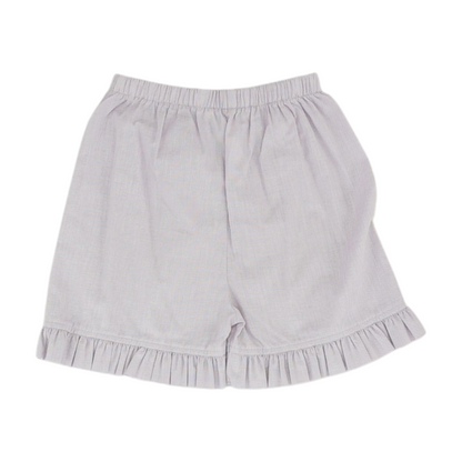 Lavender Check Chino Shorts