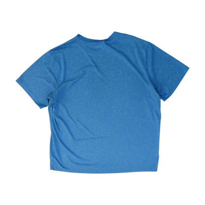 Blue Solid Active T-Shirt