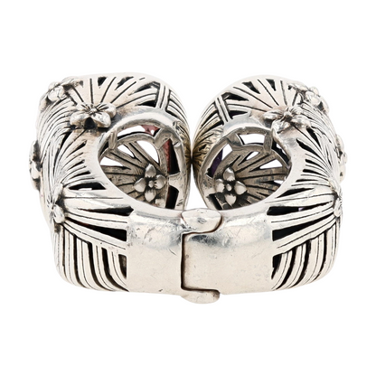 Sterling Silver Amethyst Statement Ring