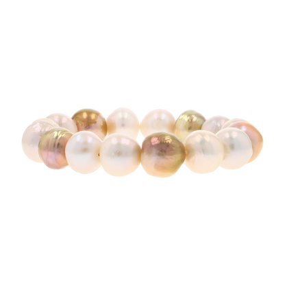 Costume Cultured Pearl Beaded Bracelet