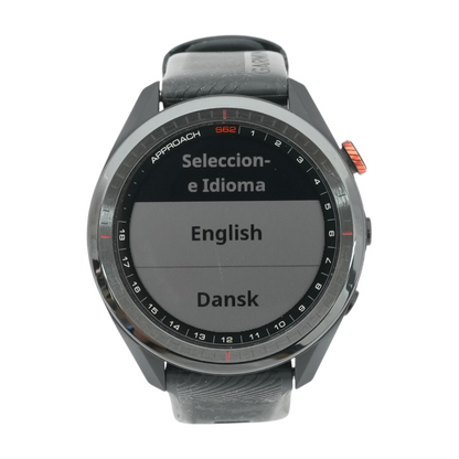 33mm Approach S62 Black Smartwatch Black Band Small