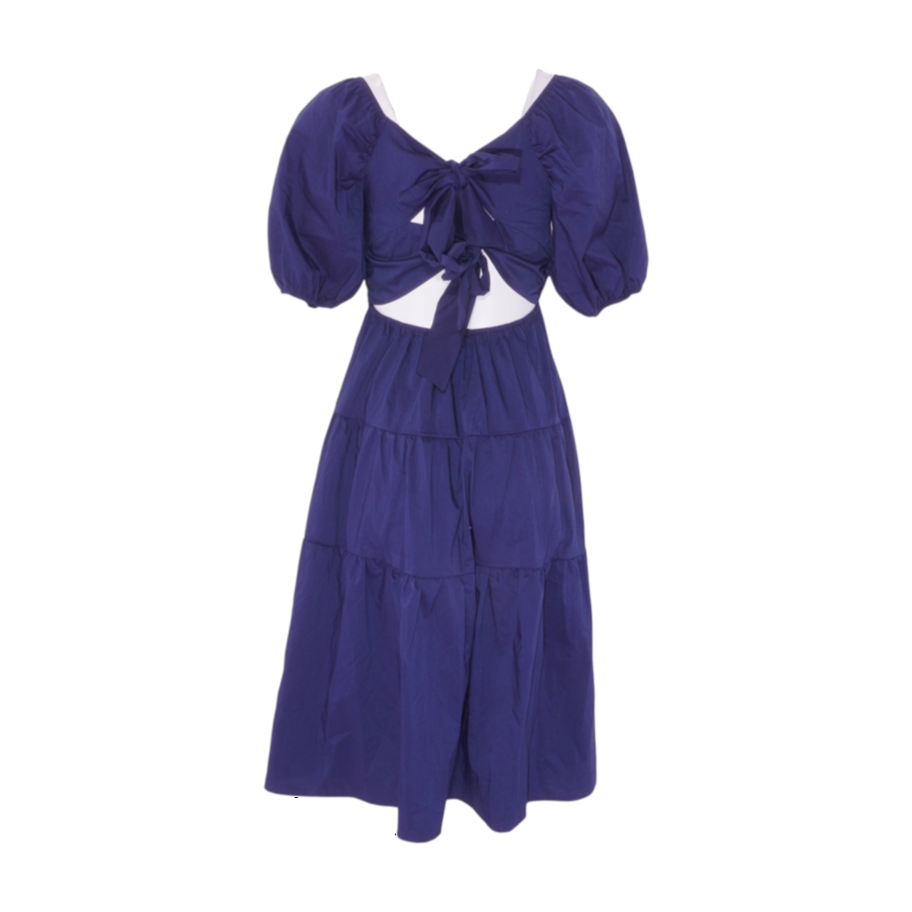 Just Found Navy Midi Dress – Image 2