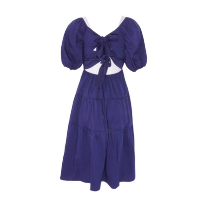 Just Found Navy Midi Dress – Image 2