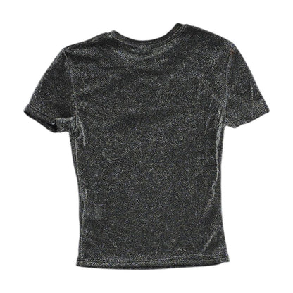 Gray Cropped T-Shirt