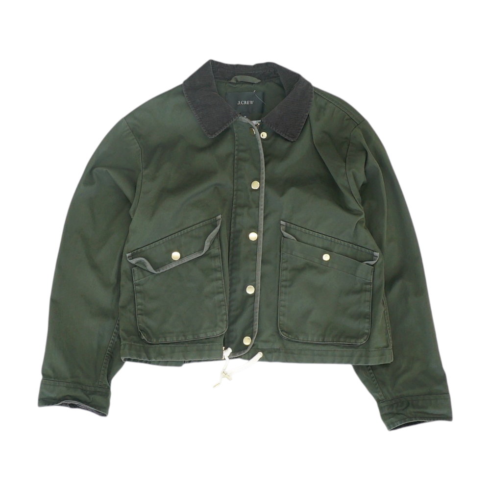 Green Solid Jacket