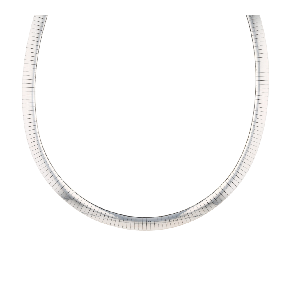 14K Two-Tone Gold Choker Necklace