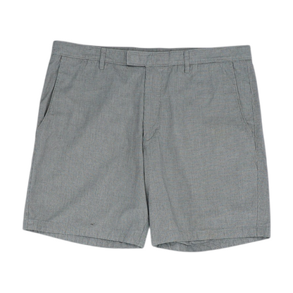 Black Houndstooth Chino Shorts
