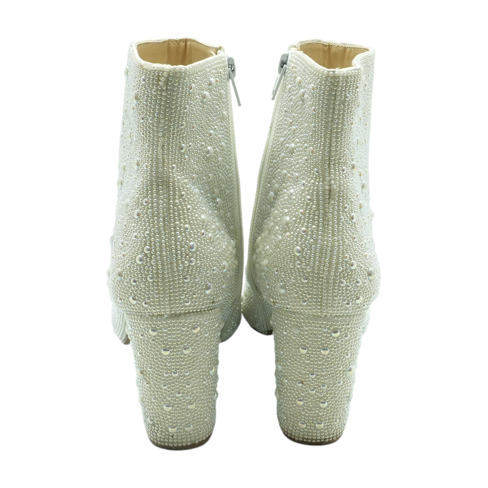White Ankle Boots