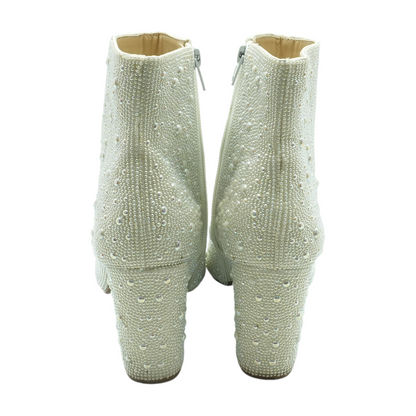 White Ankle Boots