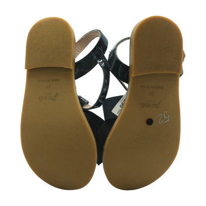 Navy Leather Toddler Shoes