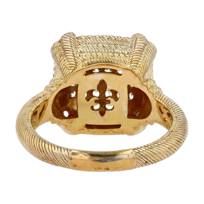 Sterling Silver Cubic Zirconia Fashion Ring