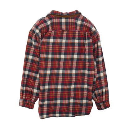 Multi Plaid Flannel Button Down
