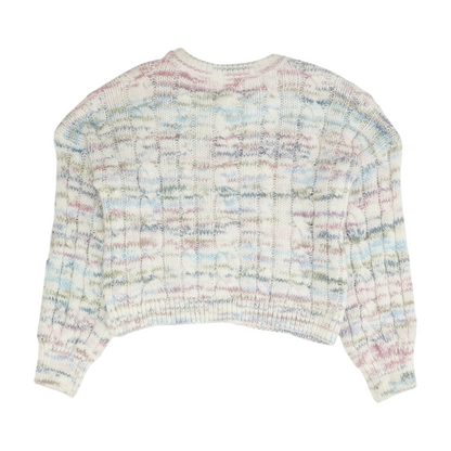 Multi Print Pullover Sweater