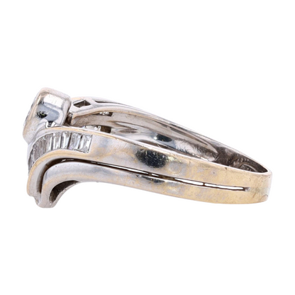 1/2 ctw 14K White Gold Diamond Fashion Ring