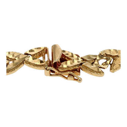 14K Yellow Gold Chain Bracelet