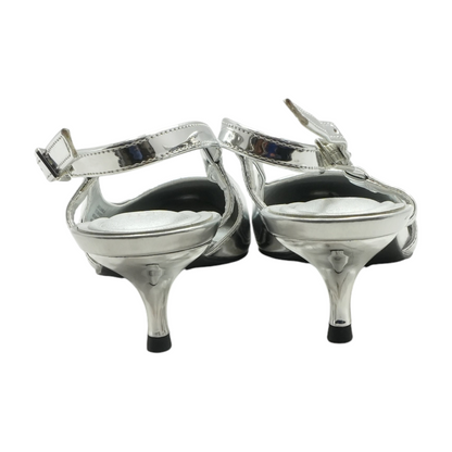 Silver Pump Heels