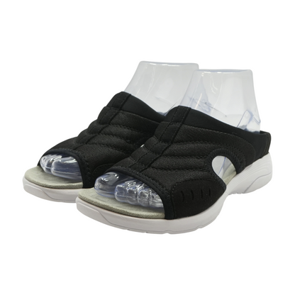 Black Flat Sandals