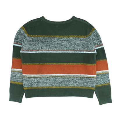 Multi Striped Pullover Sweater