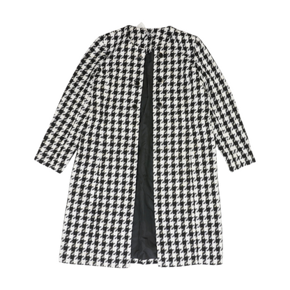 Black Check Coat
