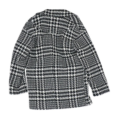Black Houndstooth Coat