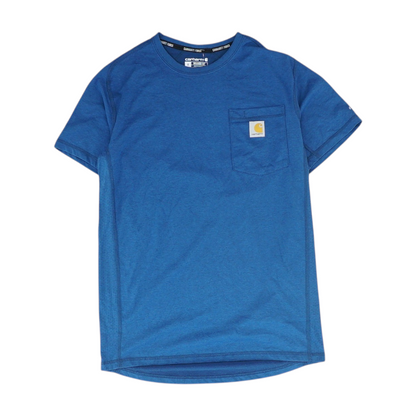 Blue Solid T-Shirt