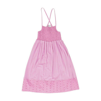 Pink Eyelet Dress