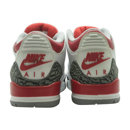 Jordan Retro 3 White High Top Athletic Shoes