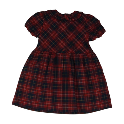 Red Argyle Dress