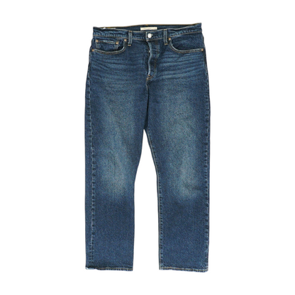 Navy Straight Jeans