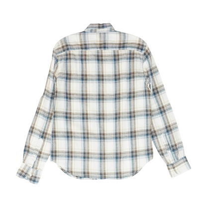 Multi Plaid Long Sleeve Button Down