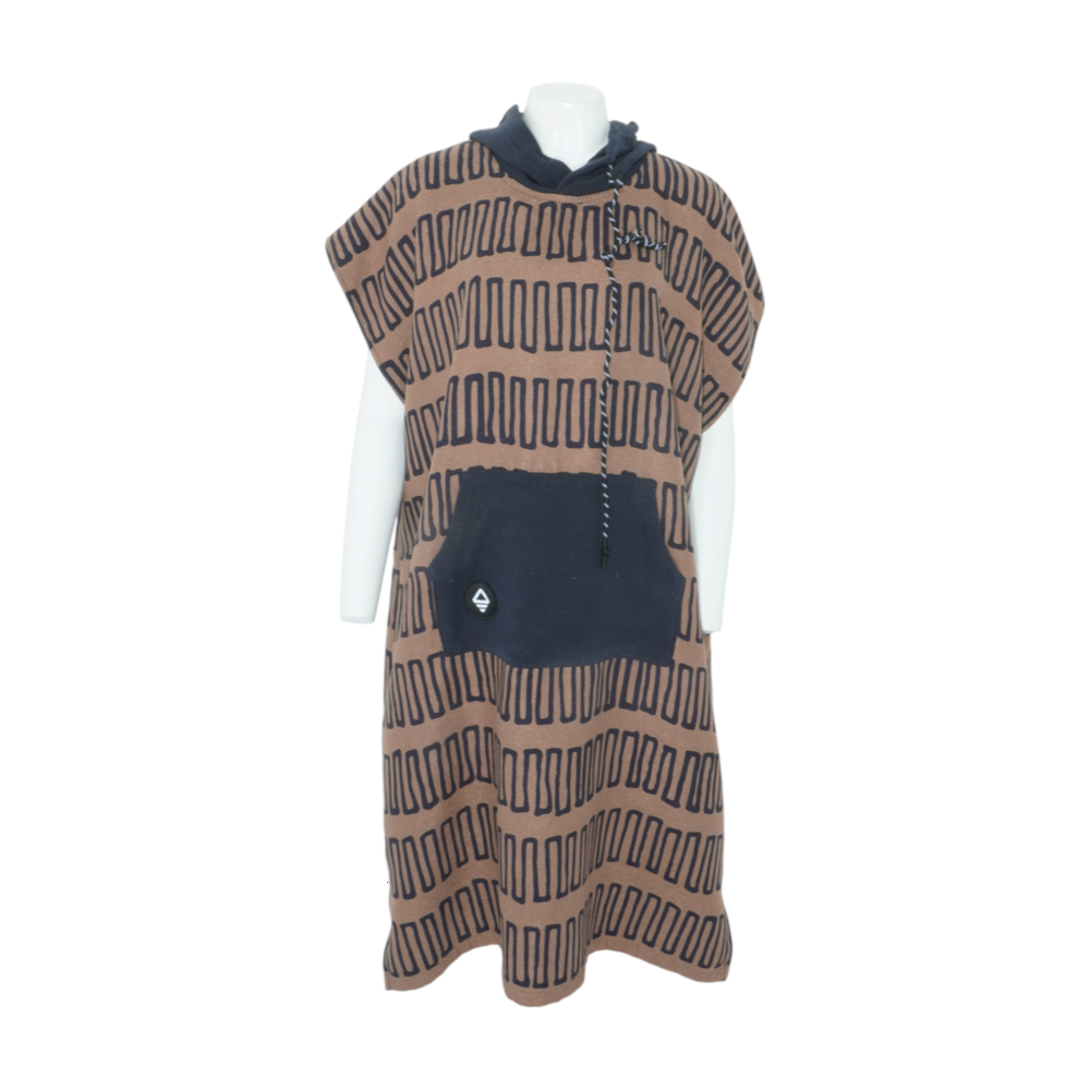 Brown Print Cover-Up