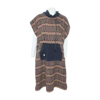 Brown Print Cover-Up
