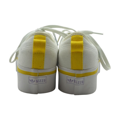 Nizza Platform White Athletic Shoes