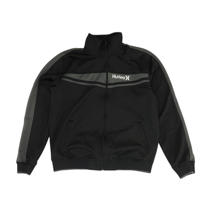 Black Solid Active Jacket