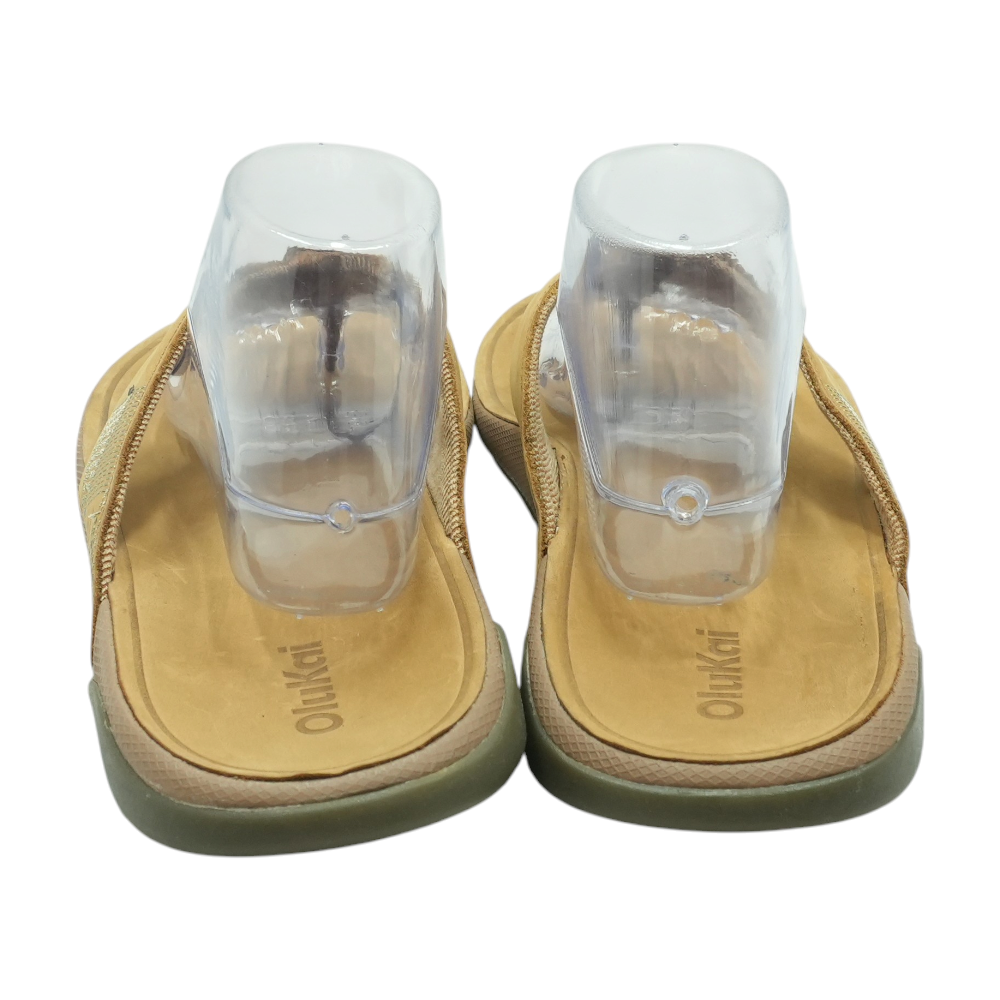 Tan Flip-Flop Sandals